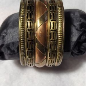 Brass and Copper Bracelet